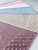 50X90 MYSOFT 6'LI RENKLİ HAVLU - HASIR