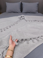 200x230 SARRA ÇİFT KİŞİLİK NATURAL PİKE