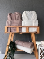 MYSOFT AİLE BORNOZ SETİ