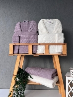 MYSOFT AİLE BORNOZ SETİ