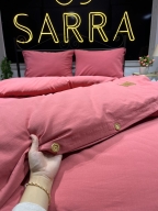 SARRA HOME ÇİFT KİŞİLİK TAŞLAMA NEVRESİM TAKIMI